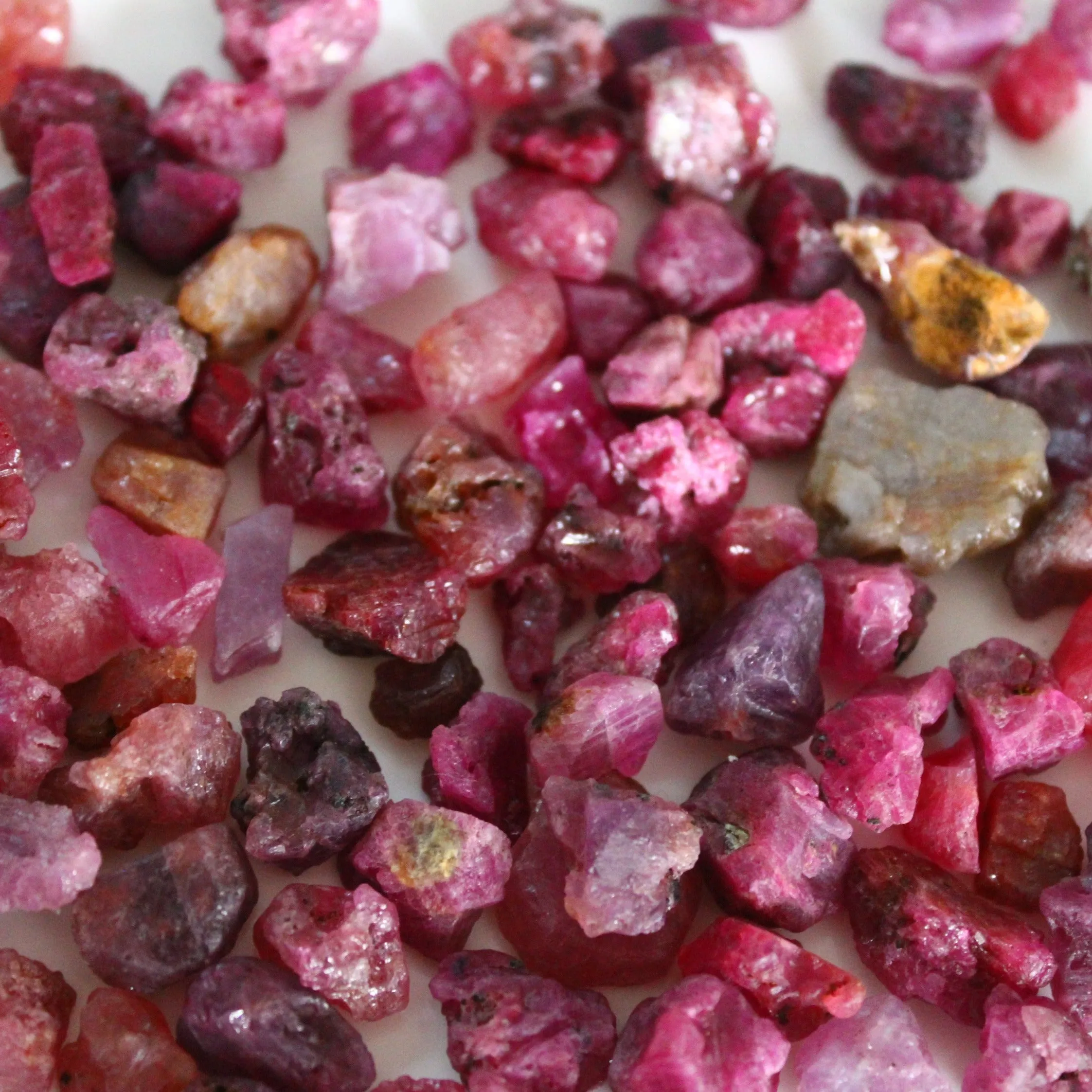 1000 Grams Natural Raw Ruby Stone for cabbing / beading, wirewrapping | Lapidary Rough Ruby Stones