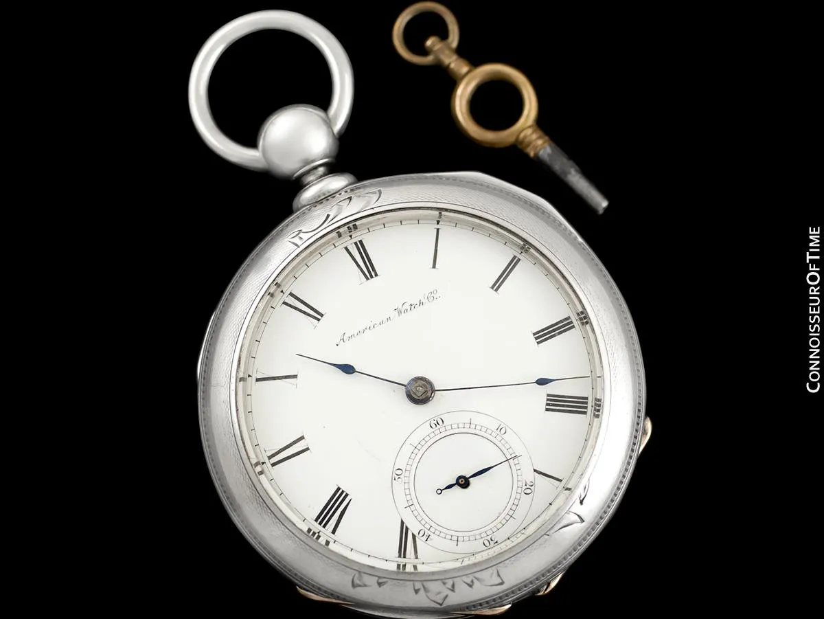 1861 Waltham Appleton Tracy Civil War 18 size Pocket Watch - Same Brand Given to Abraham Lincoln at Gettysburg