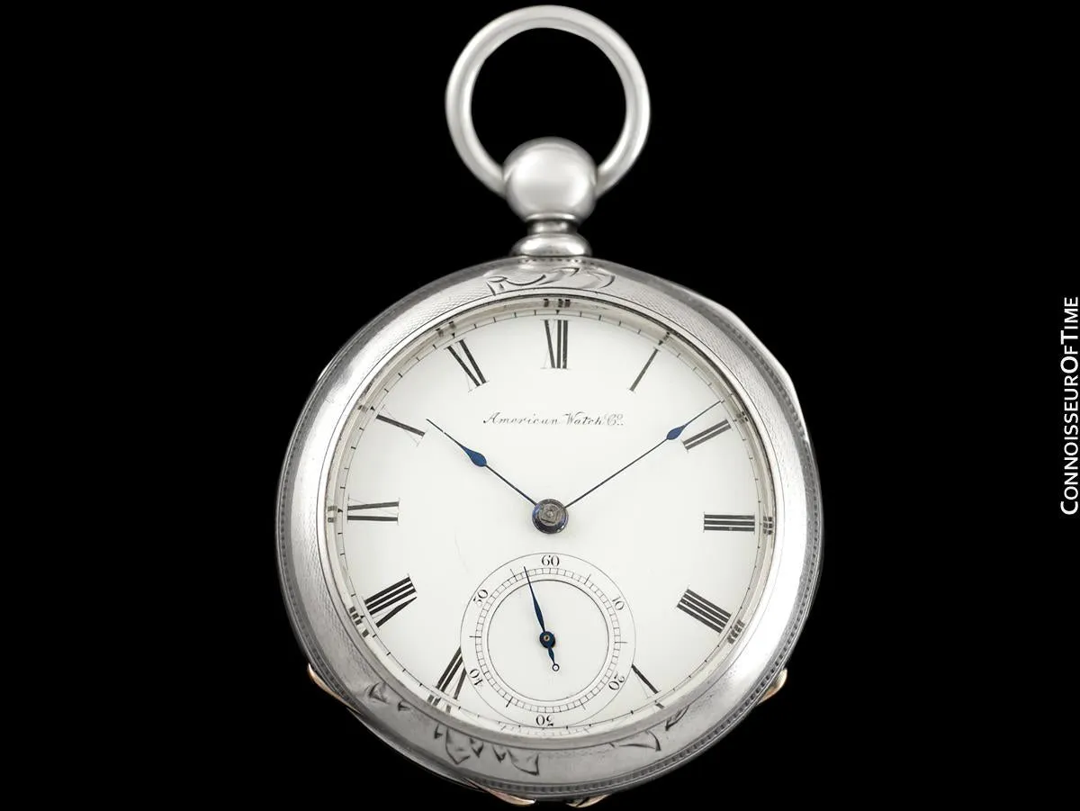 1861 Waltham Appleton Tracy Civil War 18 size Pocket Watch - Same Brand Given to Abraham Lincoln at Gettysburg