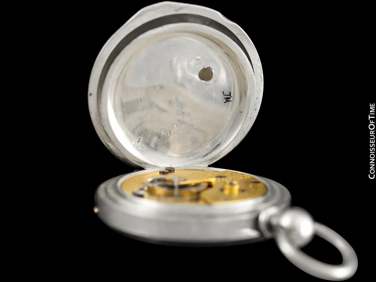 1861 Waltham Appleton Tracy Civil War 18 size Pocket Watch - Same Brand Given to Abraham Lincoln at Gettysburg