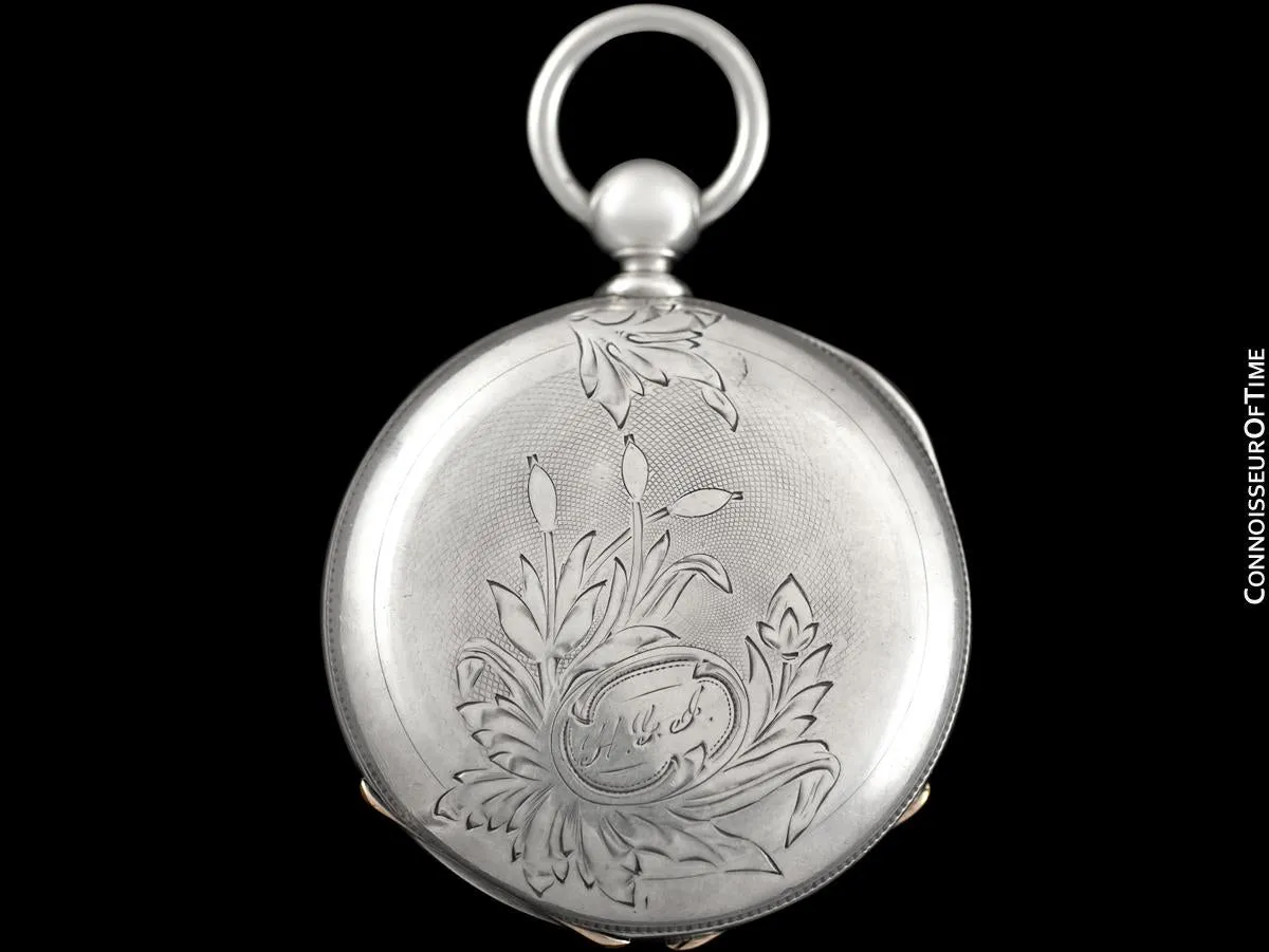 1861 Waltham Appleton Tracy Civil War 18 size Pocket Watch - Same Brand Given to Abraham Lincoln at Gettysburg