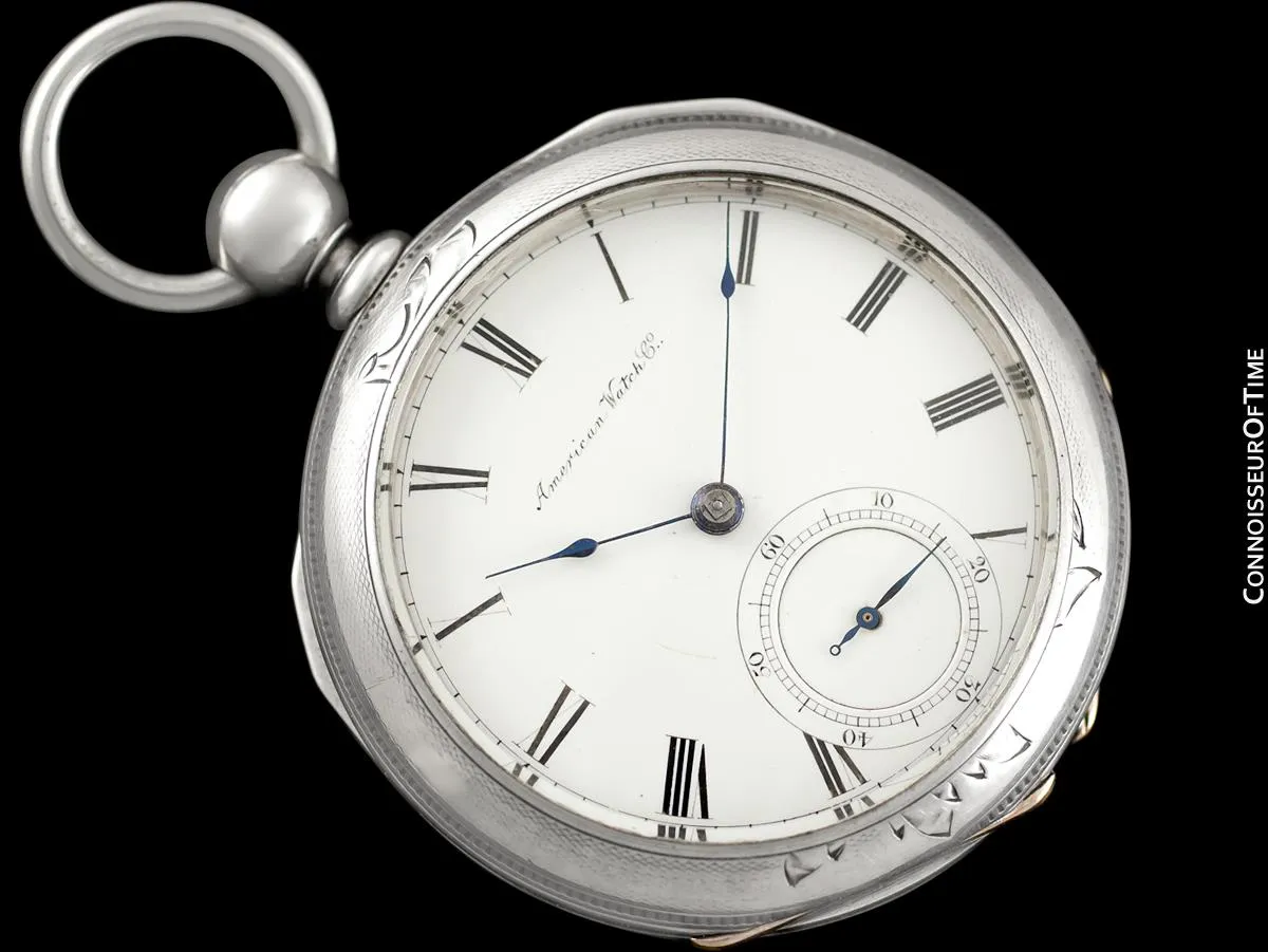 1861 Waltham Appleton Tracy Civil War 18 size Pocket Watch - Same Brand Given to Abraham Lincoln at Gettysburg