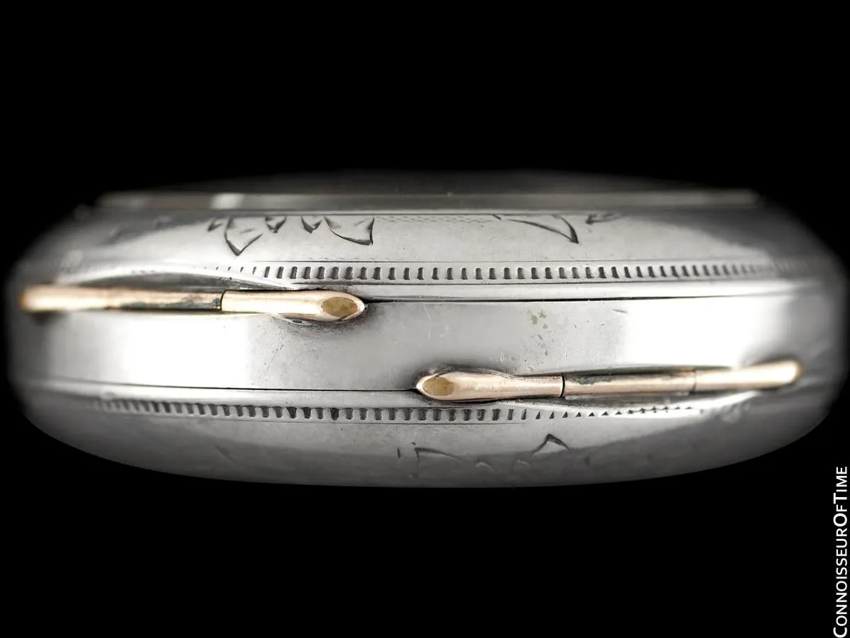 1861 Waltham Appleton Tracy Civil War 18 size Pocket Watch - Same Brand Given to Abraham Lincoln at Gettysburg