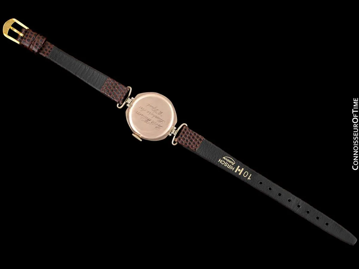 1920's Rolex Ladies Vintage Art Deco Watch - 9K Rose Gold