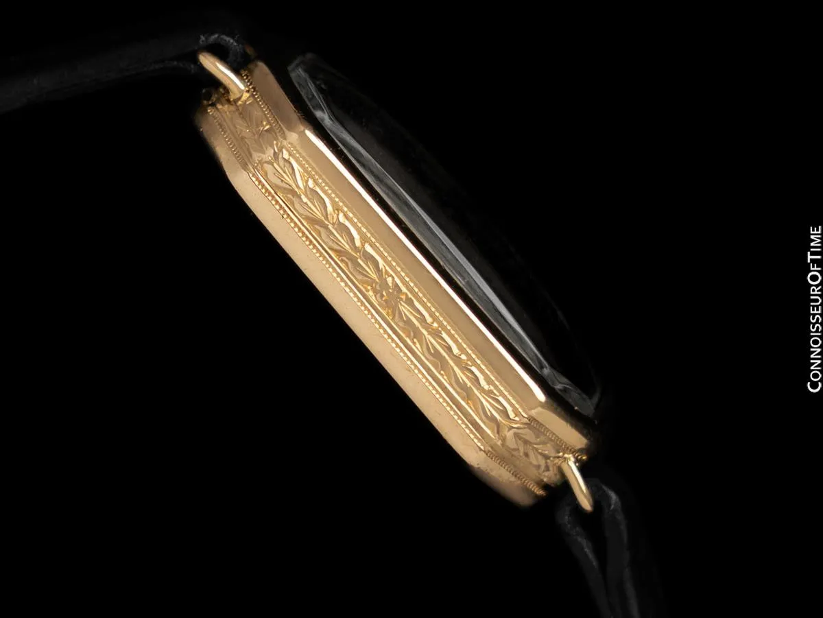 1923 Rolex Ladies Vintage Art Nouveau Watch - 18K Gold