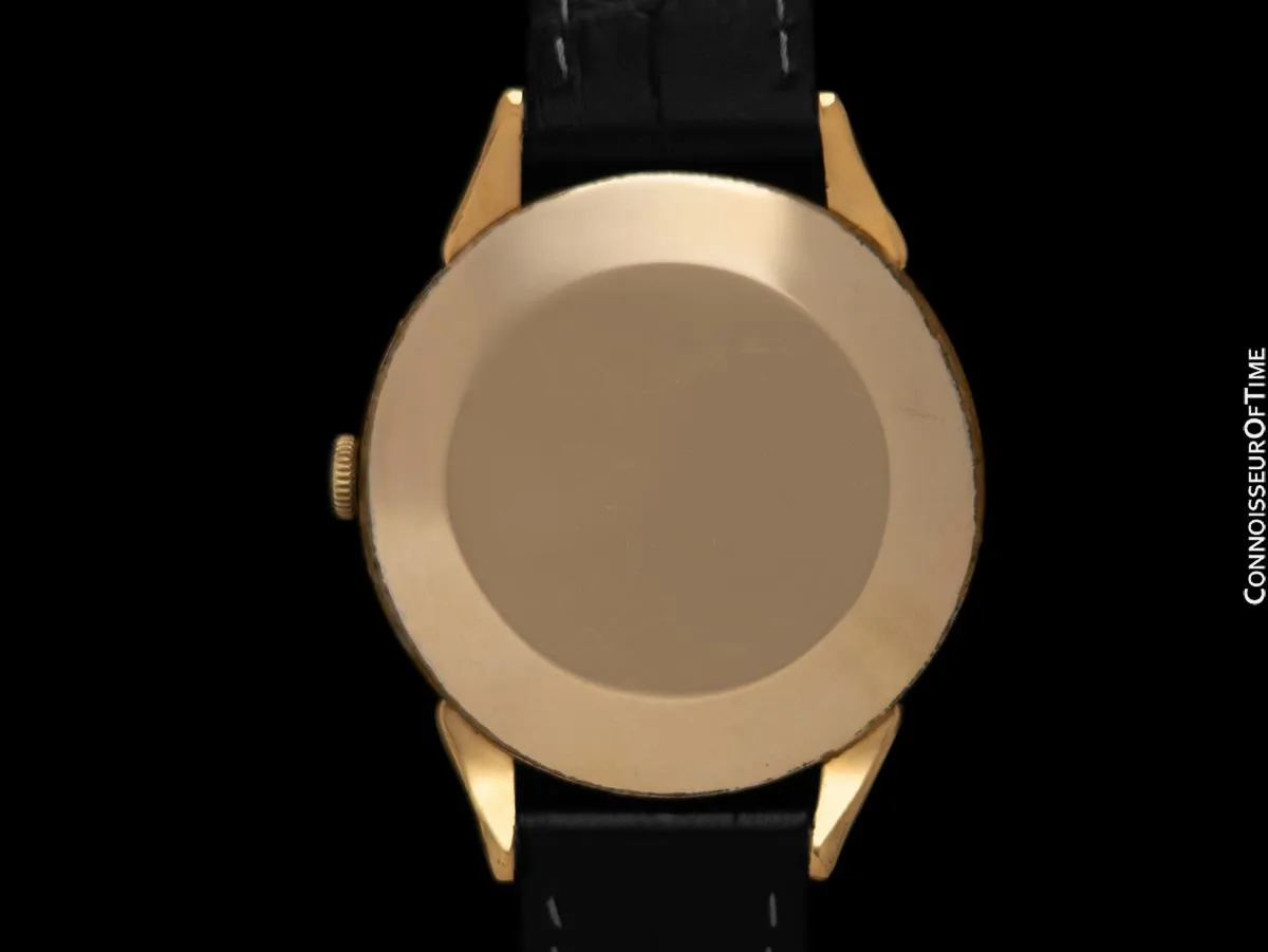 1947 Omega Cosmic Large Vintage Triple Date, Moon Phase Watch - 18K Gold Plated with Box