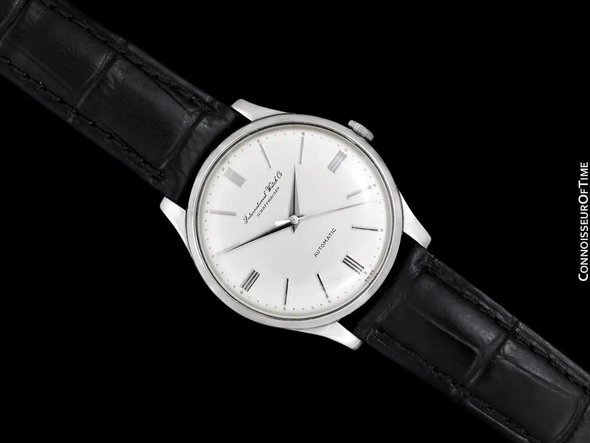 1958 IWC Vintage Mens Watch, Cal. 853 Automatic - Stainless Steel