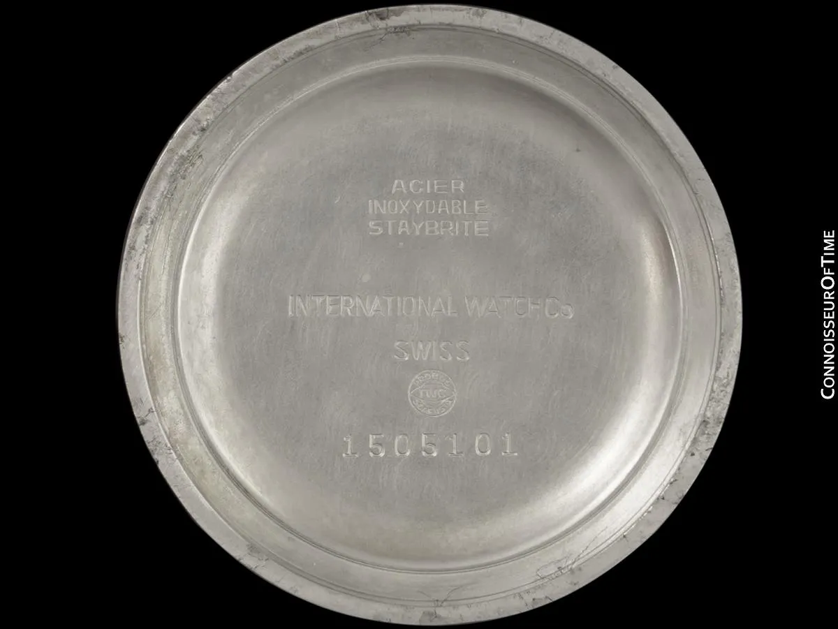 1959 IWC Vintage Mens Watch, Cal. 853 Automatic - Stainless Steel