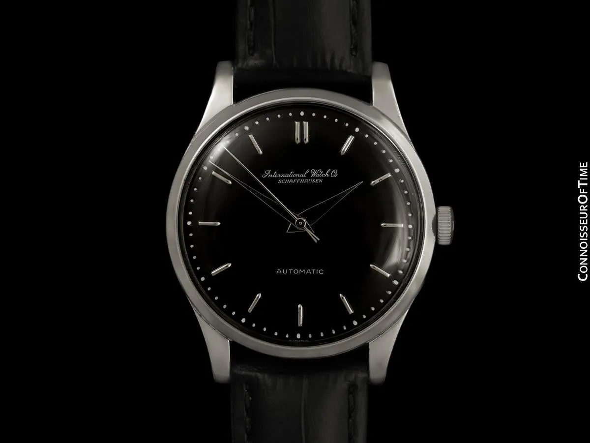 1959 IWC Vintage Mens Watch, Cal. 853 Automatic - Stainless Steel