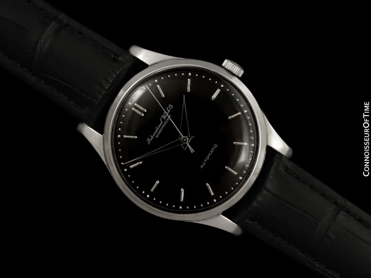 1959 IWC Vintage Mens Watch, Cal. 853 Automatic - Stainless Steel