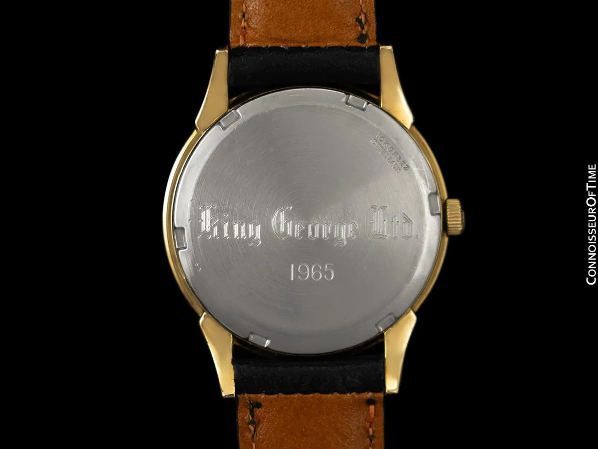 1965 Omega (Seamaster) Rare Cal. 560 Vintage Mens 10K Gold Filled & Stainless Steel Watch - Only Approx. 3000 Made