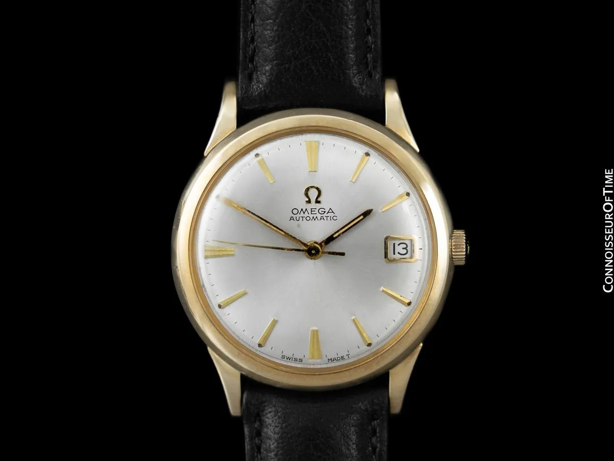 1965 Omega (Seamaster) Rare Cal. 560 Vintage Mens 10K Gold Filled & Stainless Steel Watch - Only Approx. 3000 Made