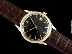 1967 Omega (Seamaster) Rare Cal. 560 Vintage Mens Watch, Automatic, Date - 10K Gold Filled & Stainless Steel