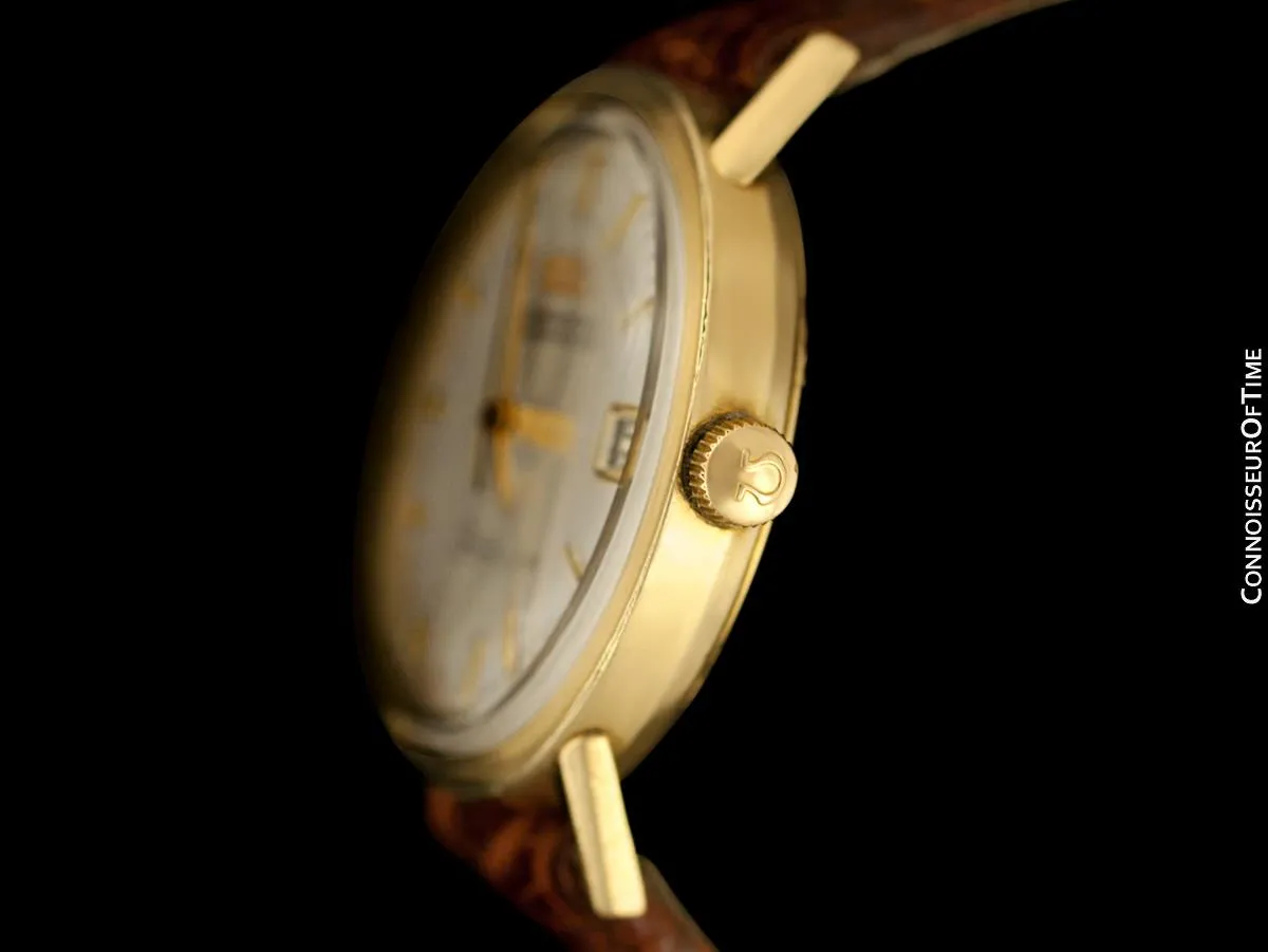 1967 Omega Seamaster Rare Cal. 560 Vintage Mens Watch, Automatic, Date - 14K Gold Filled