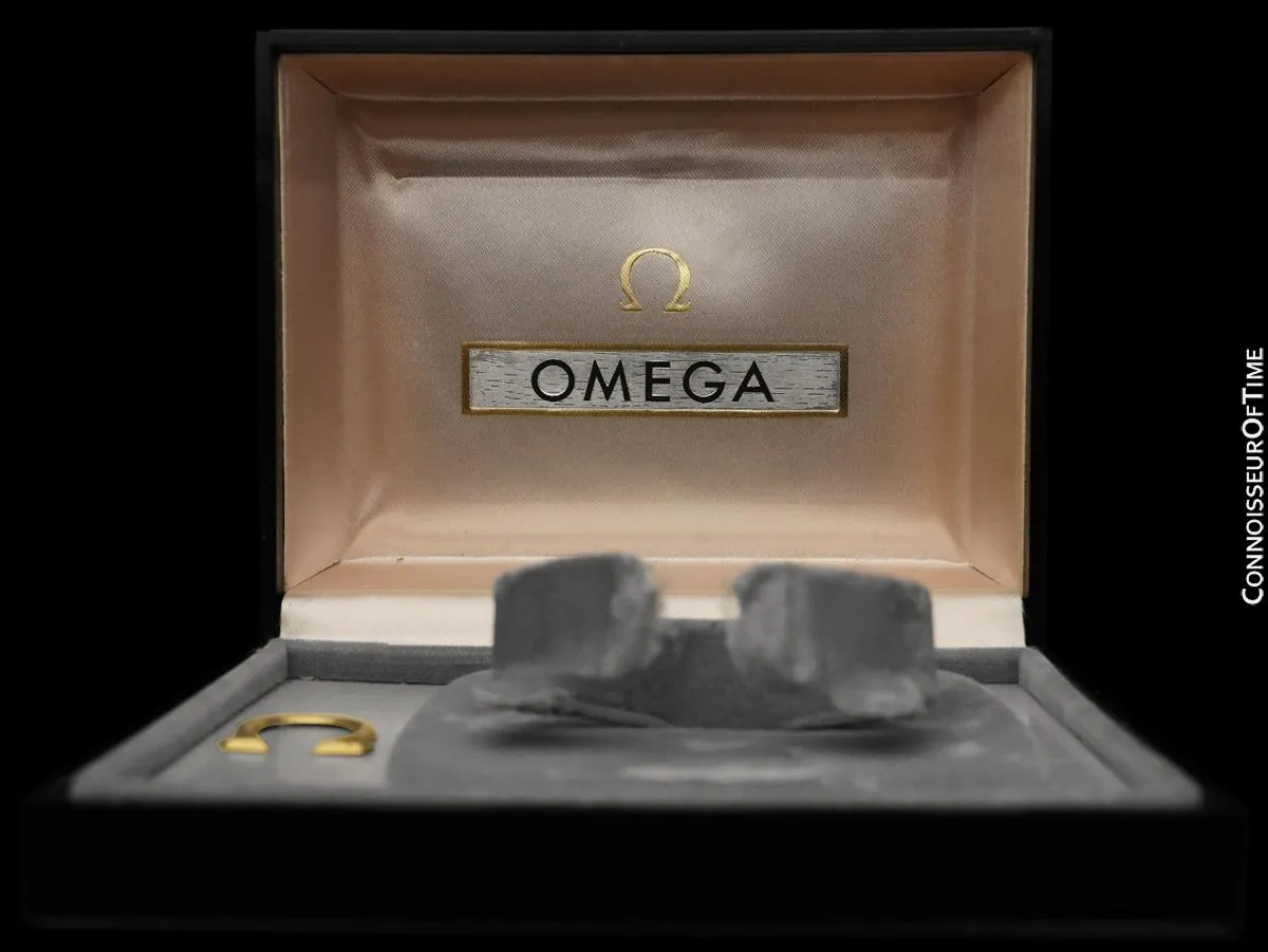 1969 Omega Geneve De Ville Vintage Mens Stainless Steel Watch - Near NOS with Papers & Boxes