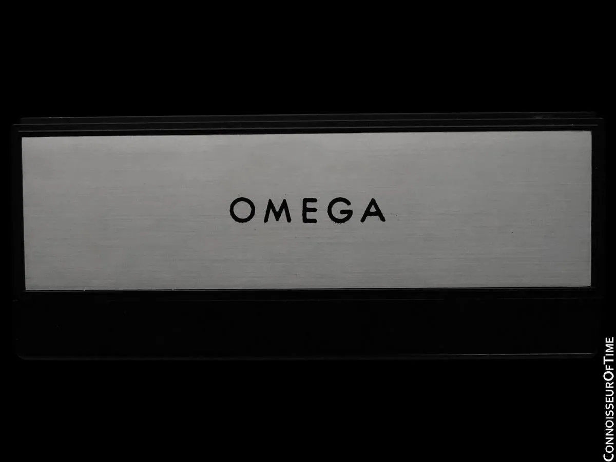 1969 Omega Geneve De Ville Vintage Mens Stainless Steel Watch - Near NOS with Papers & Boxes
