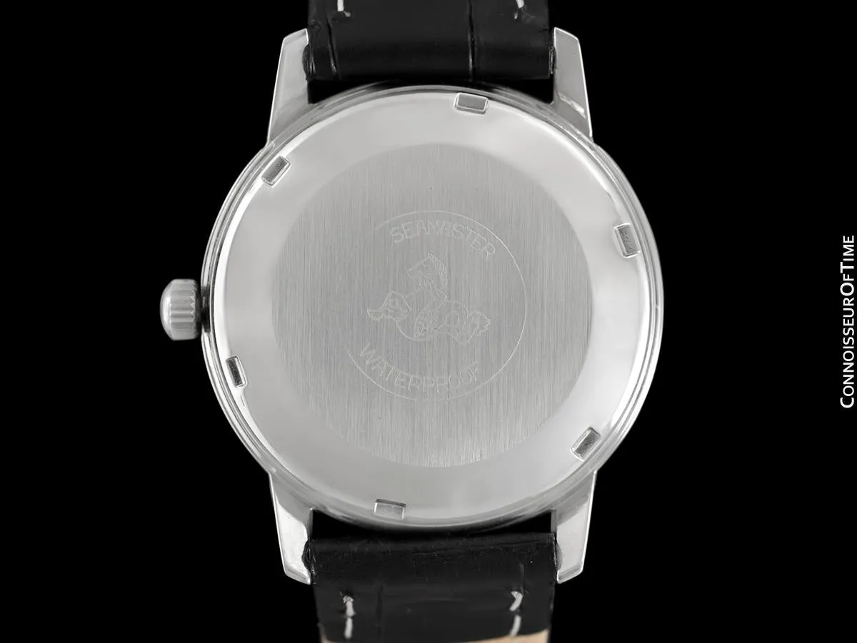 1970 Omega Seamaster Mens Vintage Watch with 565 Movement, Automatic, Quick-Setting Date - Stainless Steel