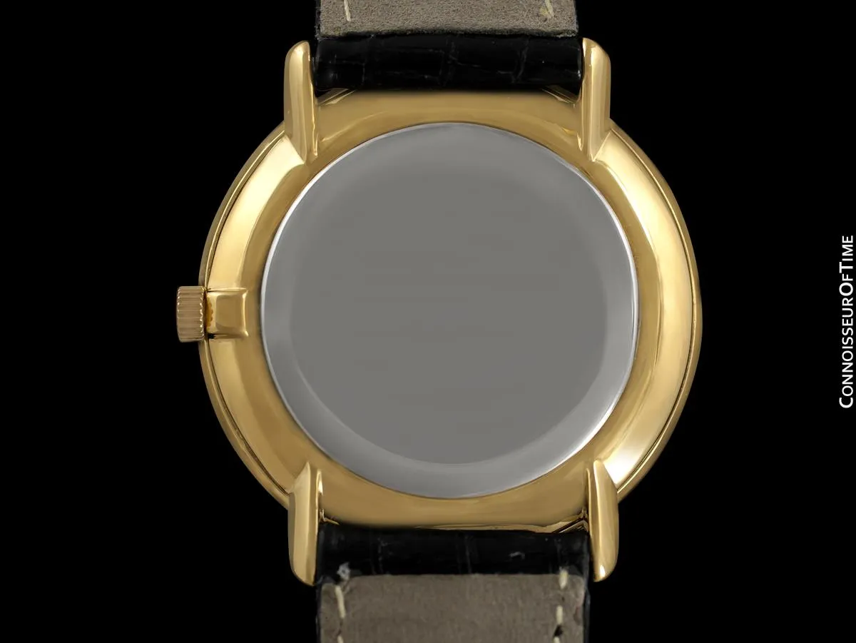 1971 Omega De Ville Mens 18K Gold Plated and Stainless Steel Dress Watch - Box & Papers