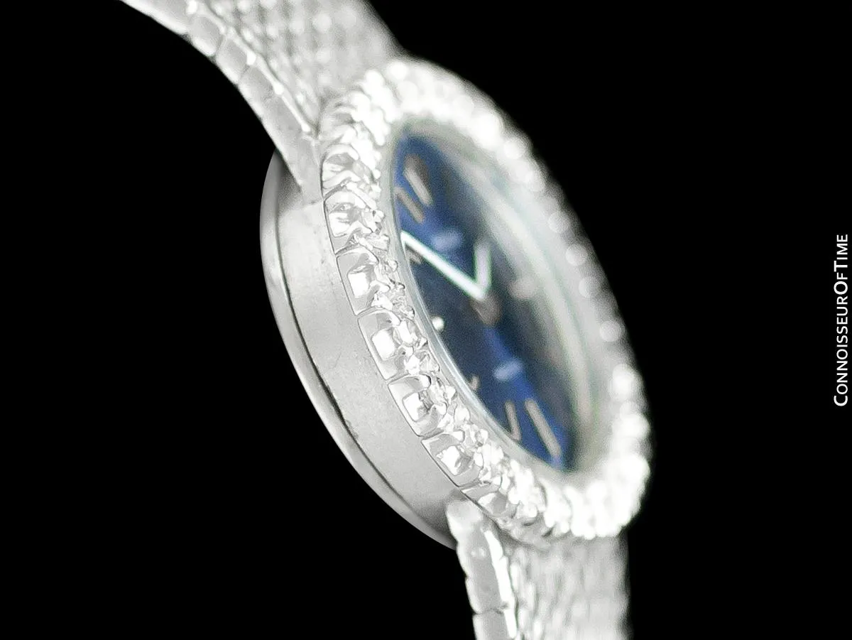1972 Rolex Ladies Vintage Dress Bracelet Watch - Stainless Steel & Diamonds