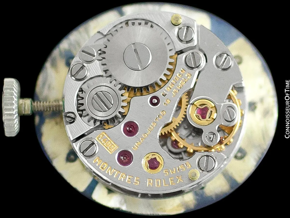1972 Rolex Ladies Vintage Dress Bracelet Watch - Stainless Steel & Diamonds