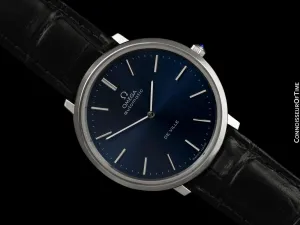 1977 Omega Vintage De Ville Mens Full Size Automatic Watch - Stainless Steel