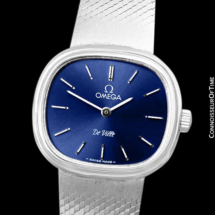 1978 Omega De Ville Vintage Ladies Handwound Watch - Stainless Steel