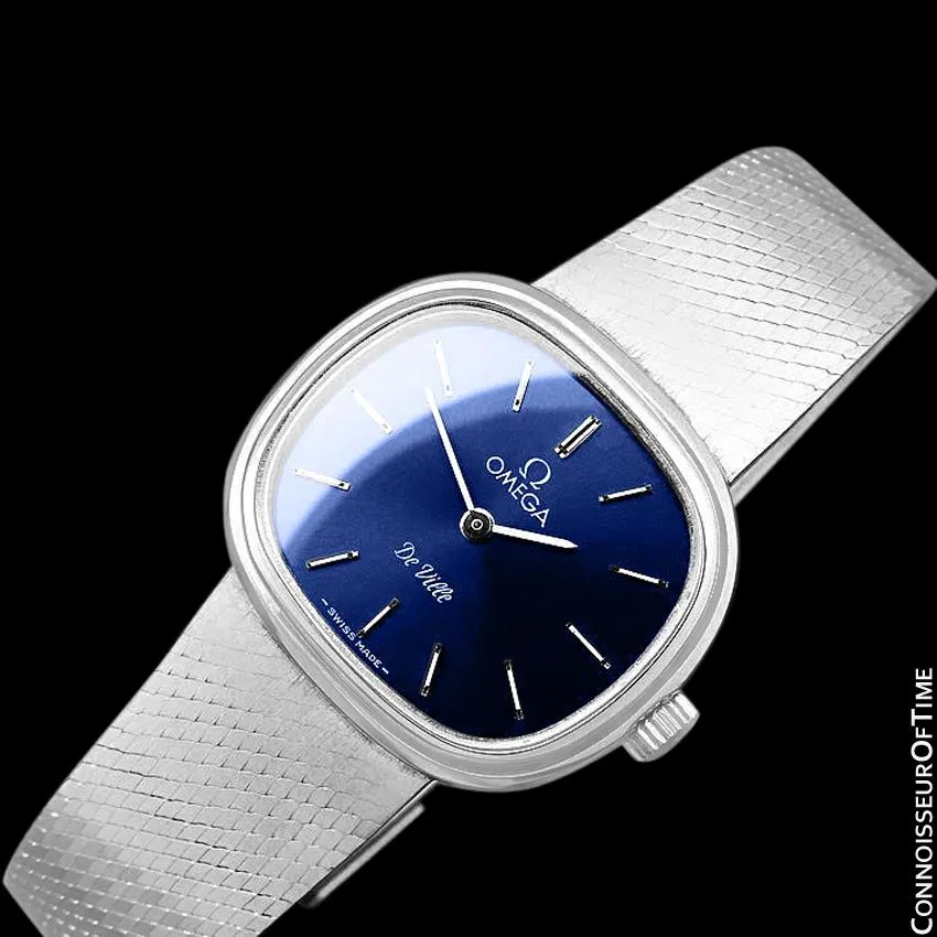 1978 Omega De Ville Vintage Ladies Handwound Watch - Stainless Steel