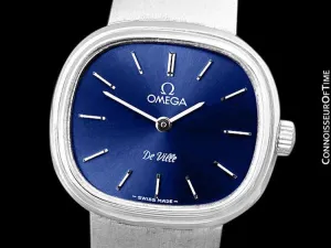 1978 Omega De Ville Vintage Ladies Handwound Watch - Stainless Steel