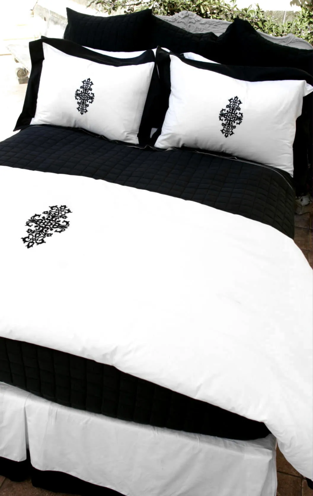 400TC Liaison Belladonna Duvet Onyx