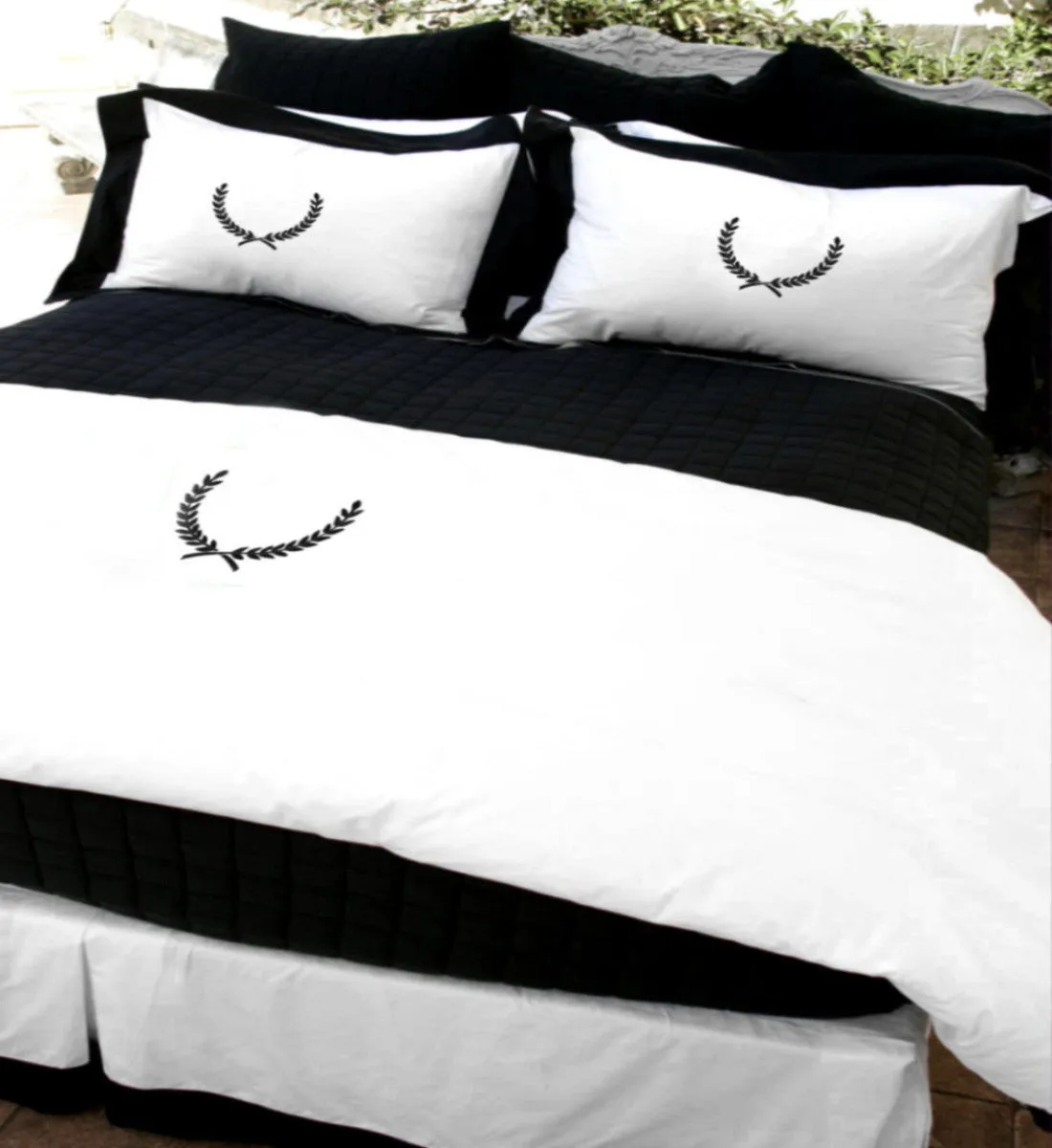 400tc Liaison Luxembourg Duvet Onyx