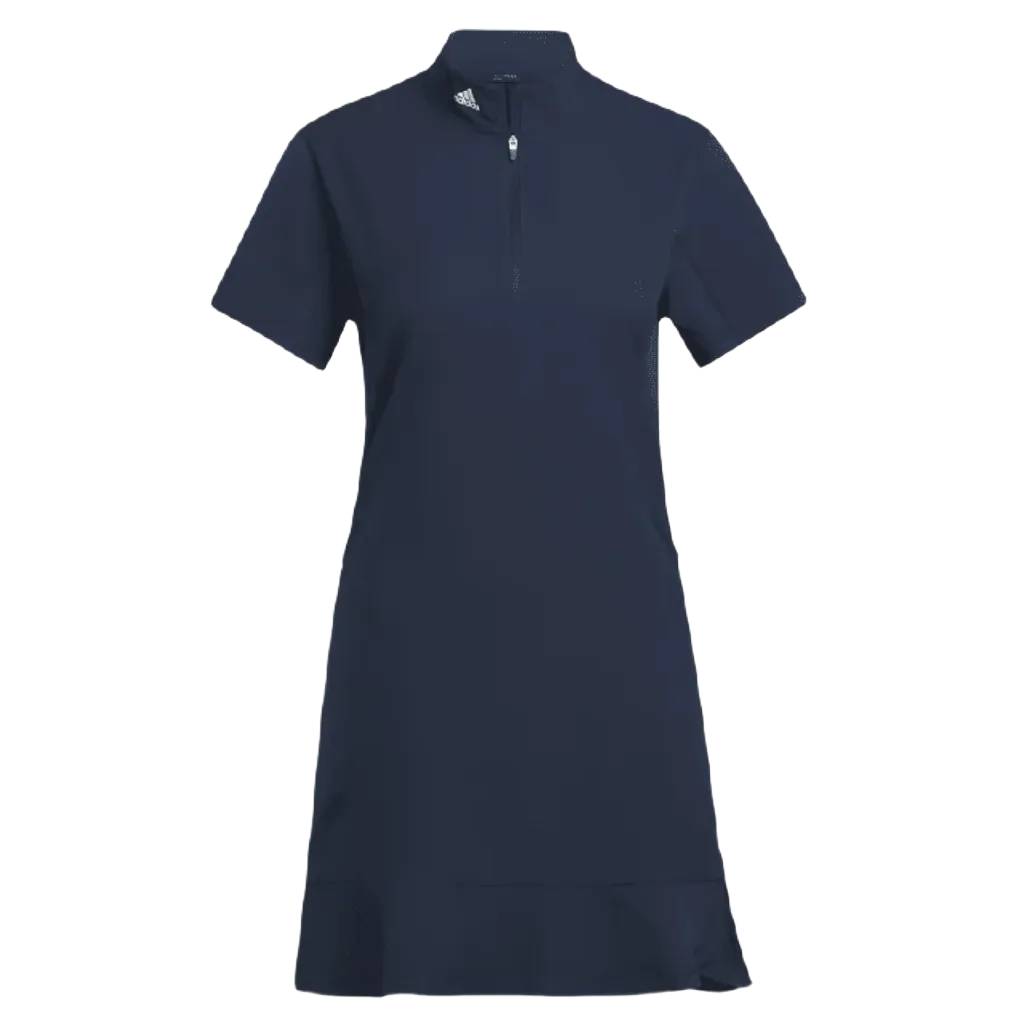 Adidas Ladies Frill Dress - Blue