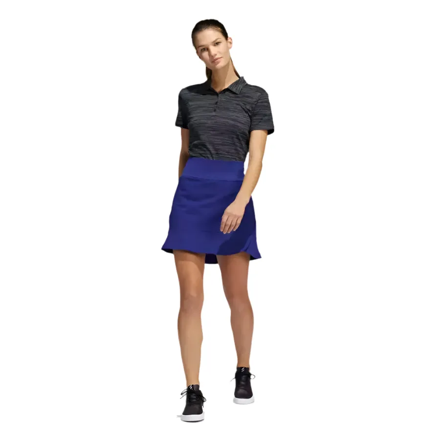 Adidas Ladies Frill Skort - Blue