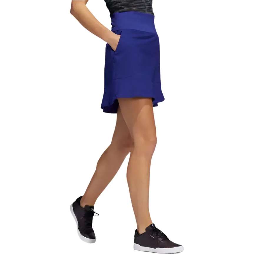 Adidas Ladies Frill Skort - Blue