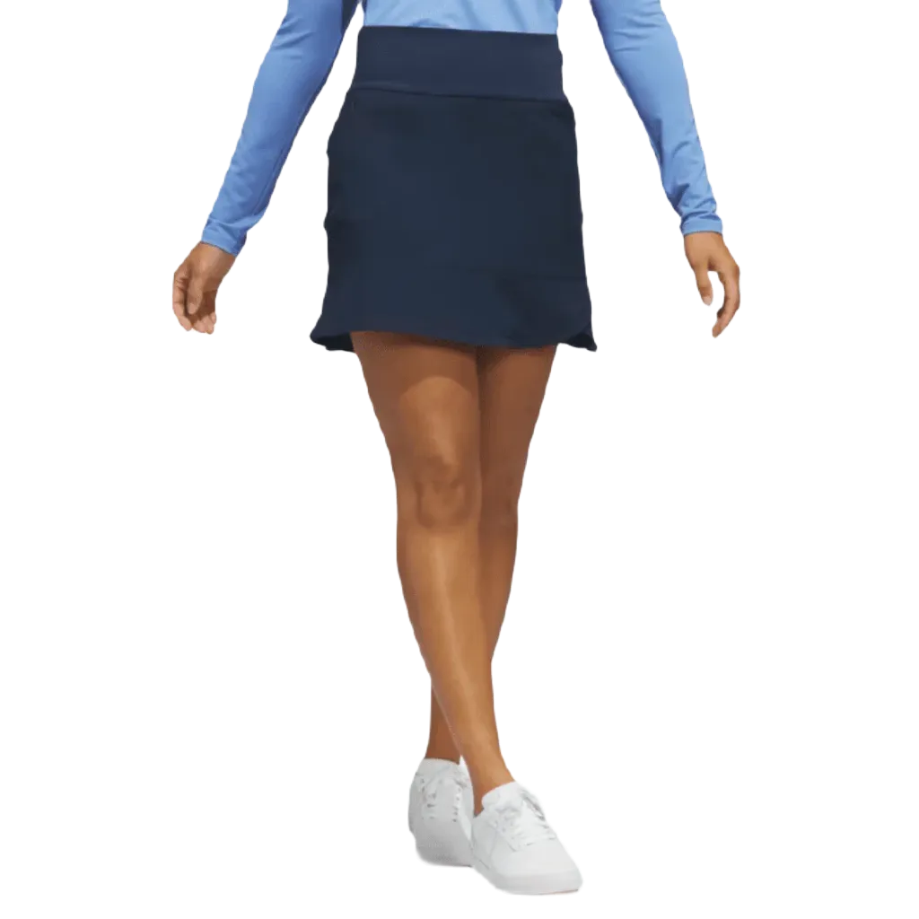Adidas Ladies Frill Skort - Navy
