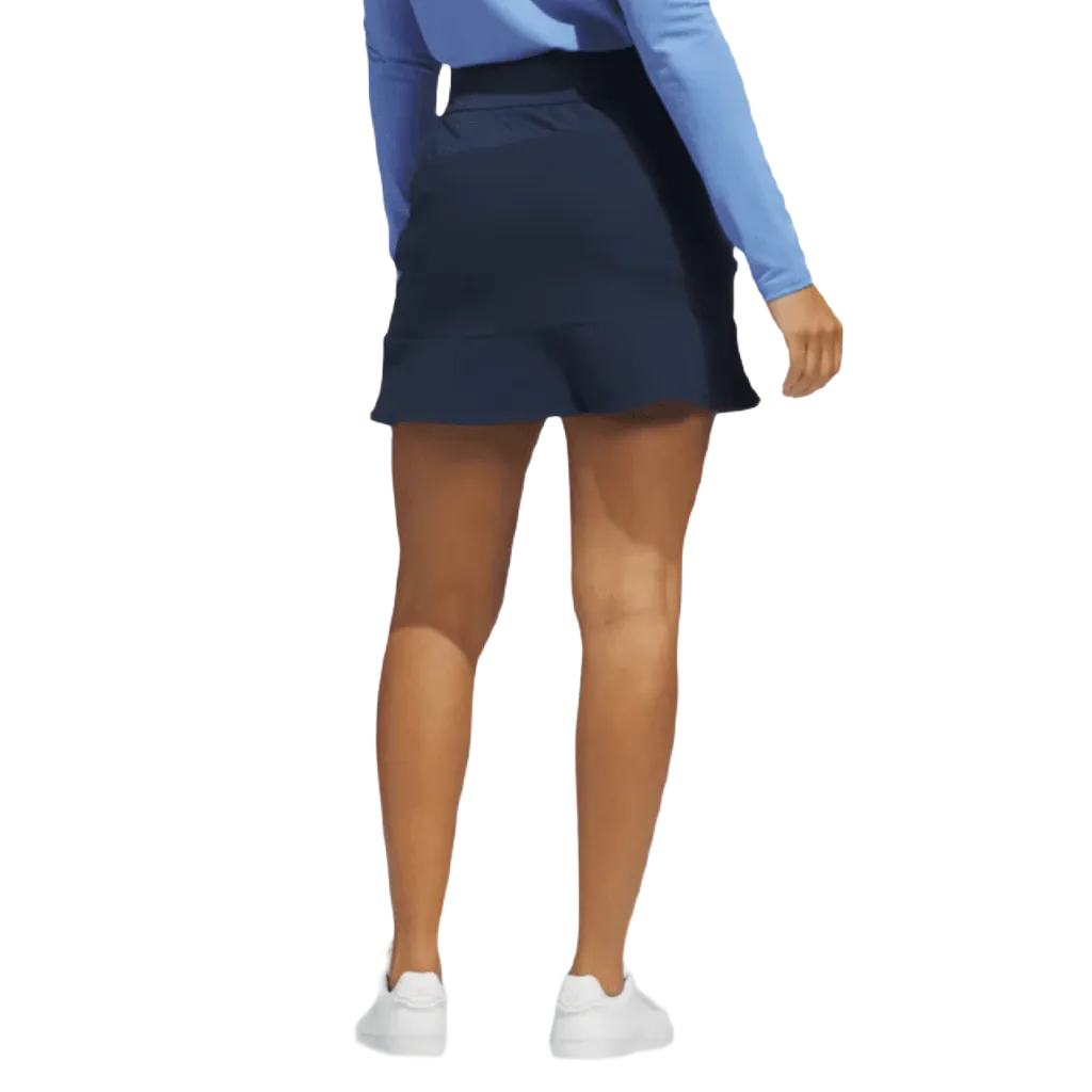 Adidas Ladies Frill Skort - Navy