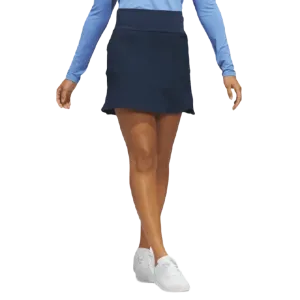 Adidas Ladies Frill Skort - Navy