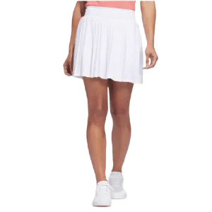 Adidas Ultimate365 Tour Pleated 15-Inch Skort - White