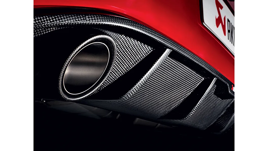 Akrapovic Golf GTI MK7 FL (169kW) Slip-On Exhaust System w/ Carbon Tail Pipe Set (Titanium)