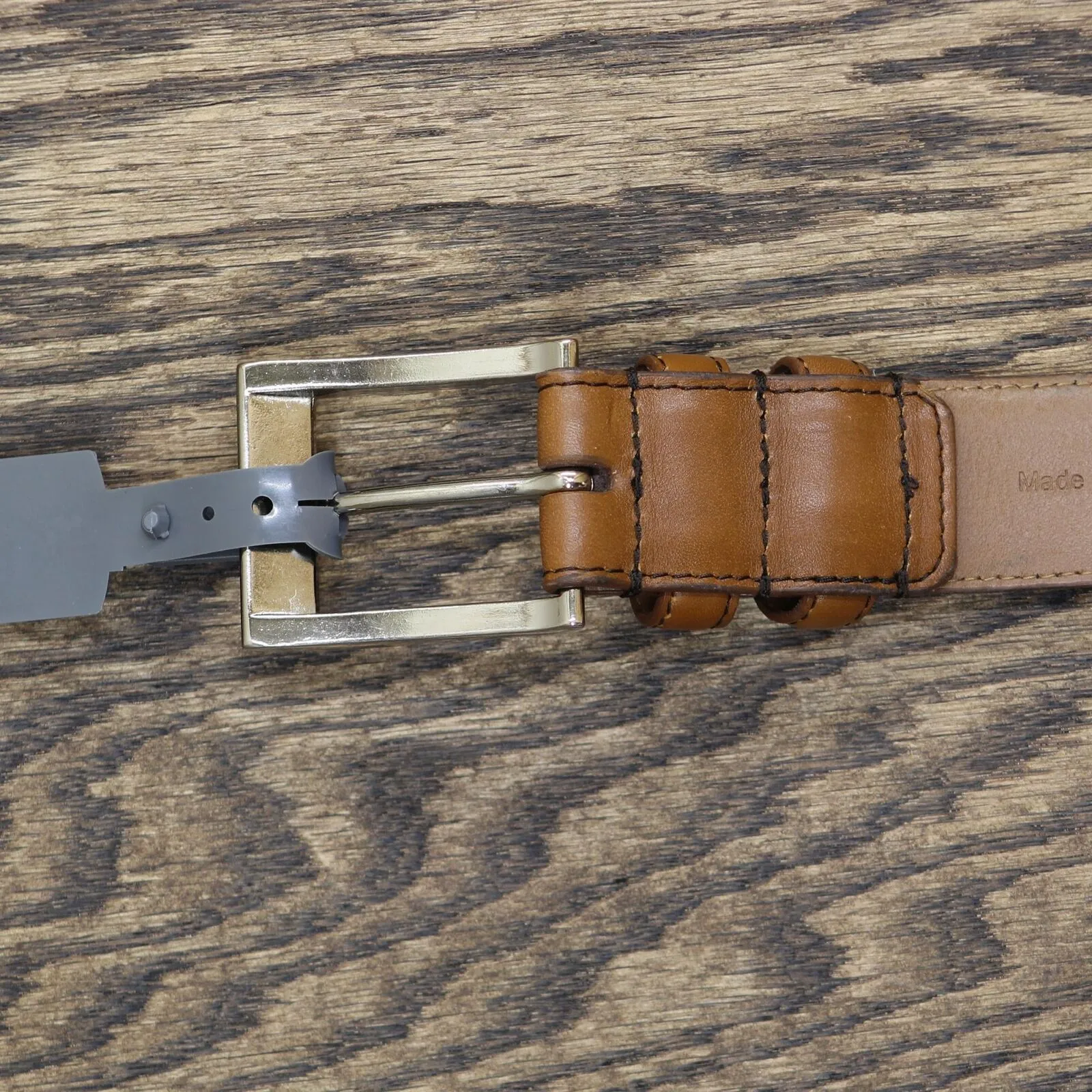 Allen Edmonds Classic Wide Leather Belt Walnut 36