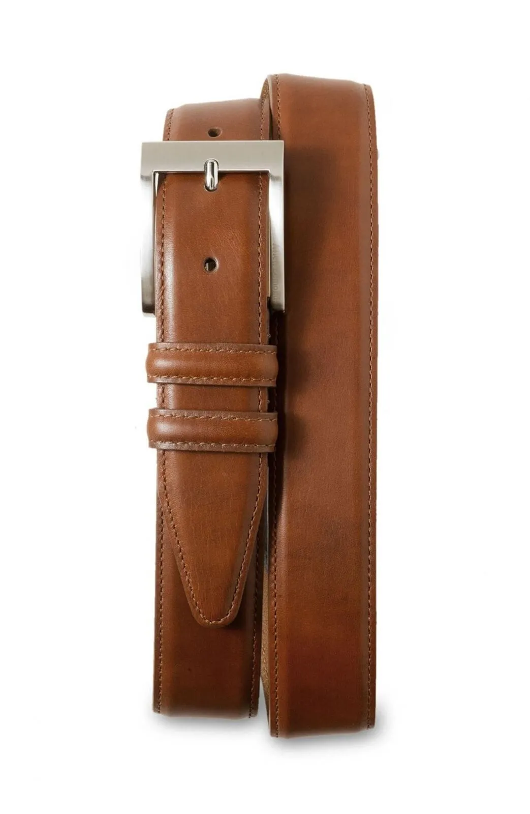 Allen Edmonds Classic Wide Leather Belt Walnut 36