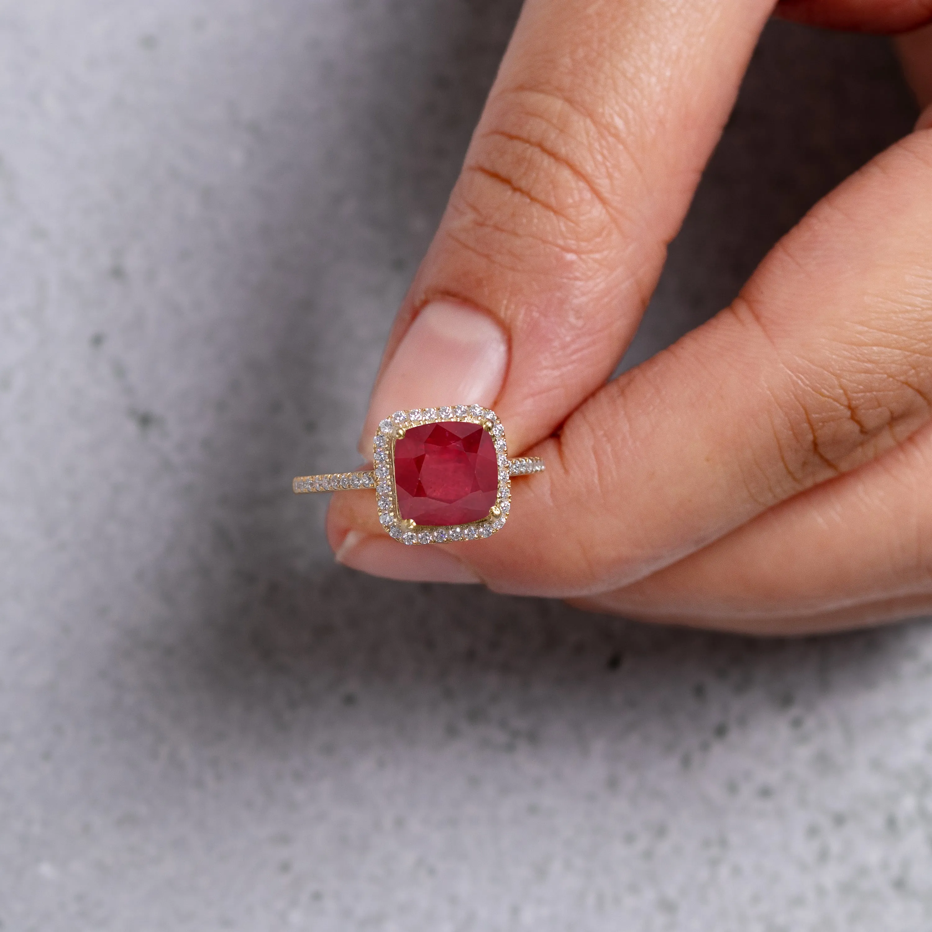 Aloha Ruby Ring