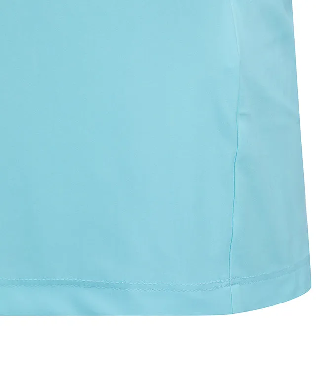 ANEW Golf: Women Front Logo Point Sleeveless - Light Green