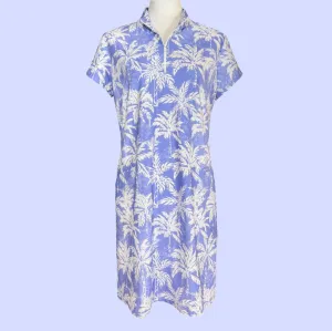 Annapolis Cap Sleeve Polo Dress in Coco Mojo Lilac (Sample)