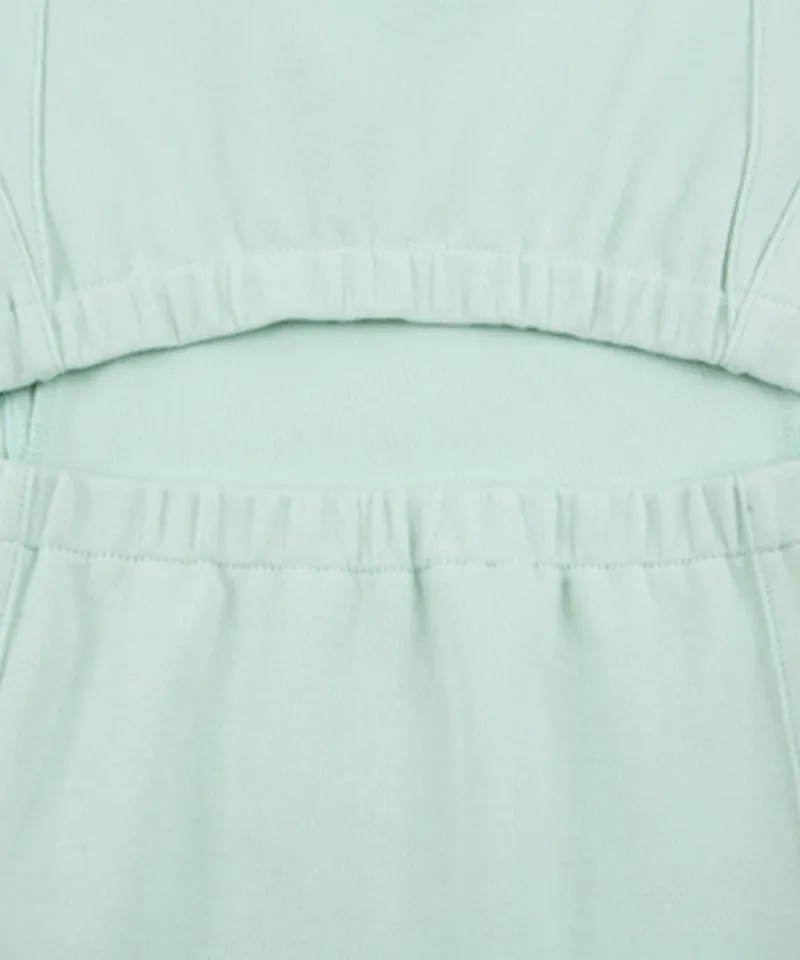 AVEN Back Open Dress - Mint
