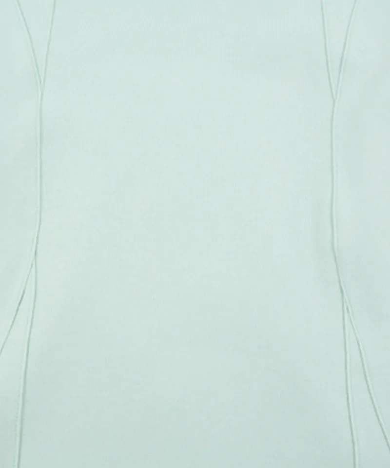 AVEN Back Open Dress - Mint
