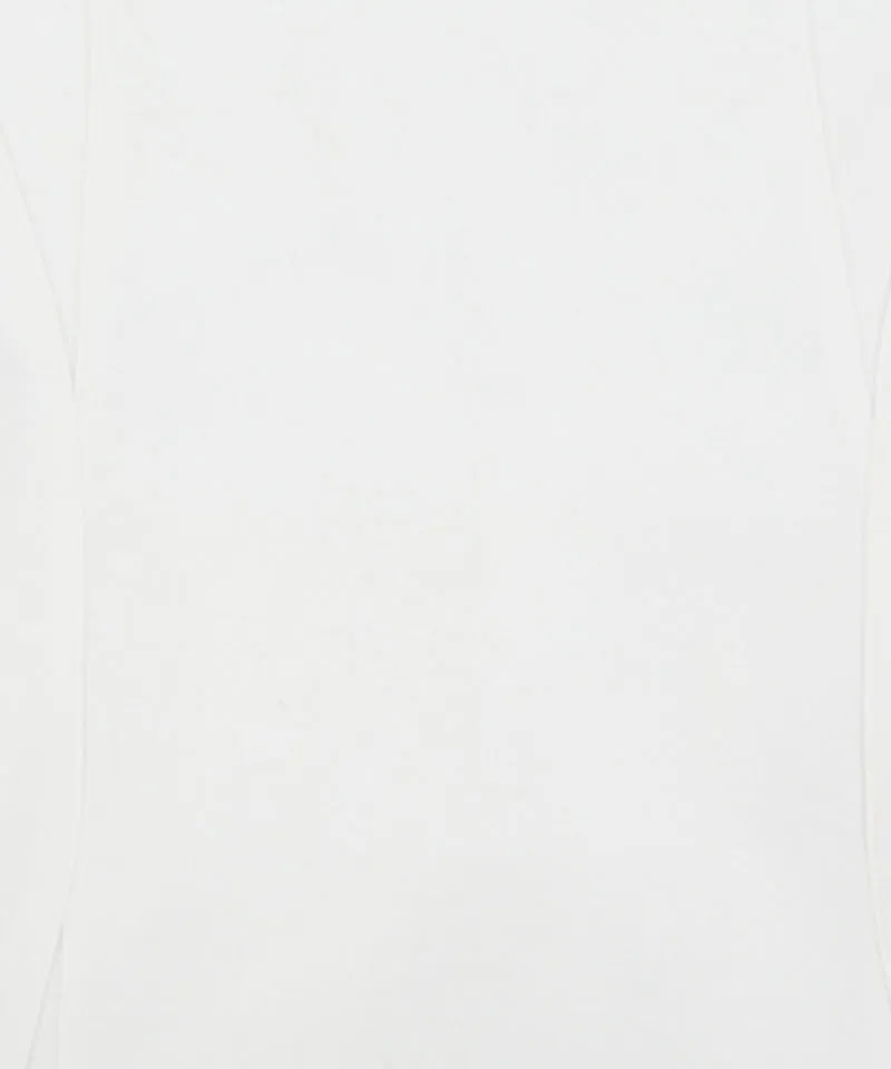 AVEN Back Open Dress - White