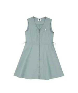 AVEN Sleeveless V-Neck Dress - Mint