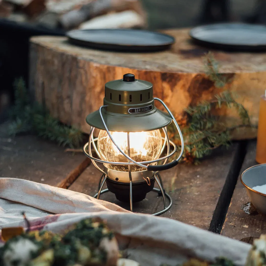 Barebones Living Railroad Lantern OD