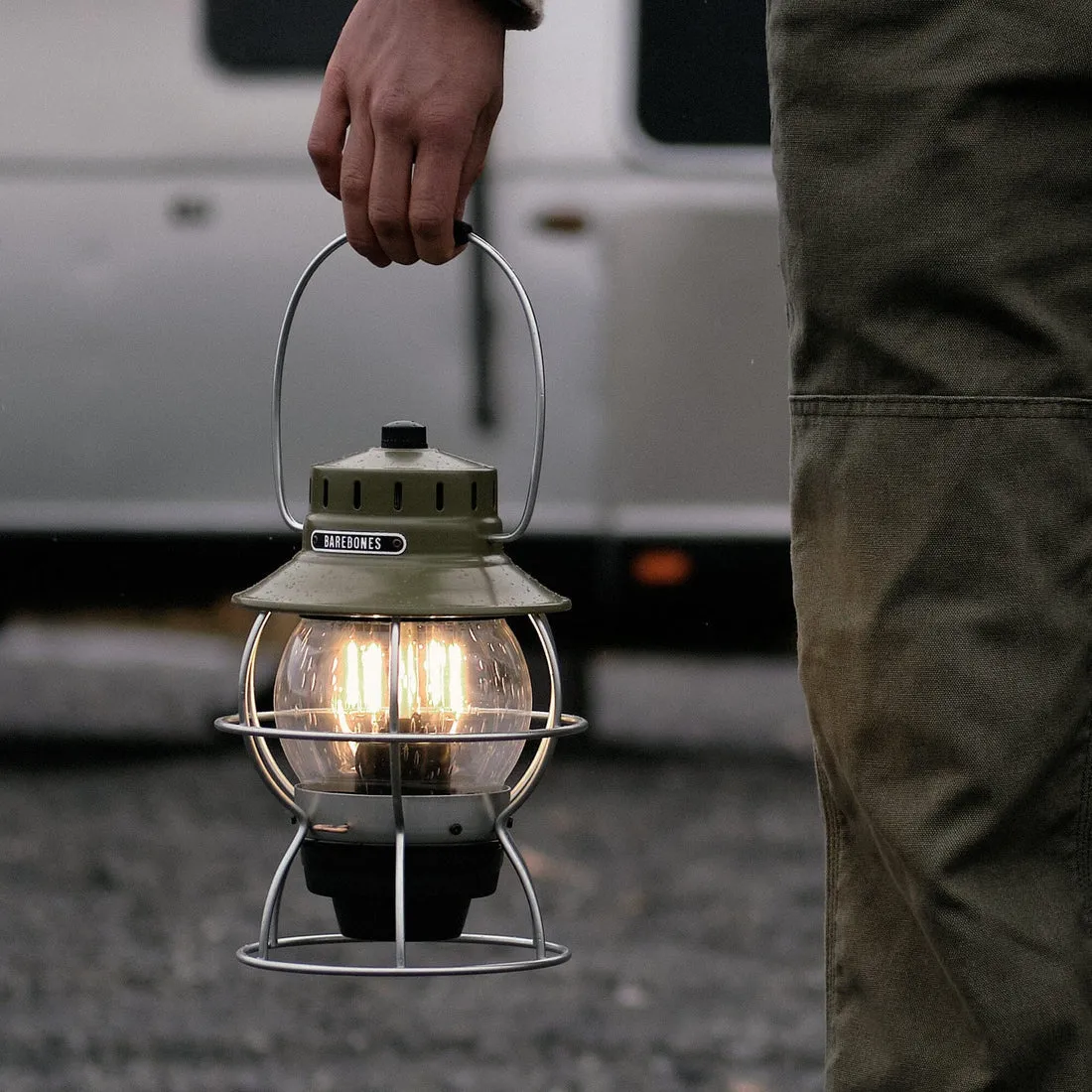 Barebones Living Railroad Lantern OD