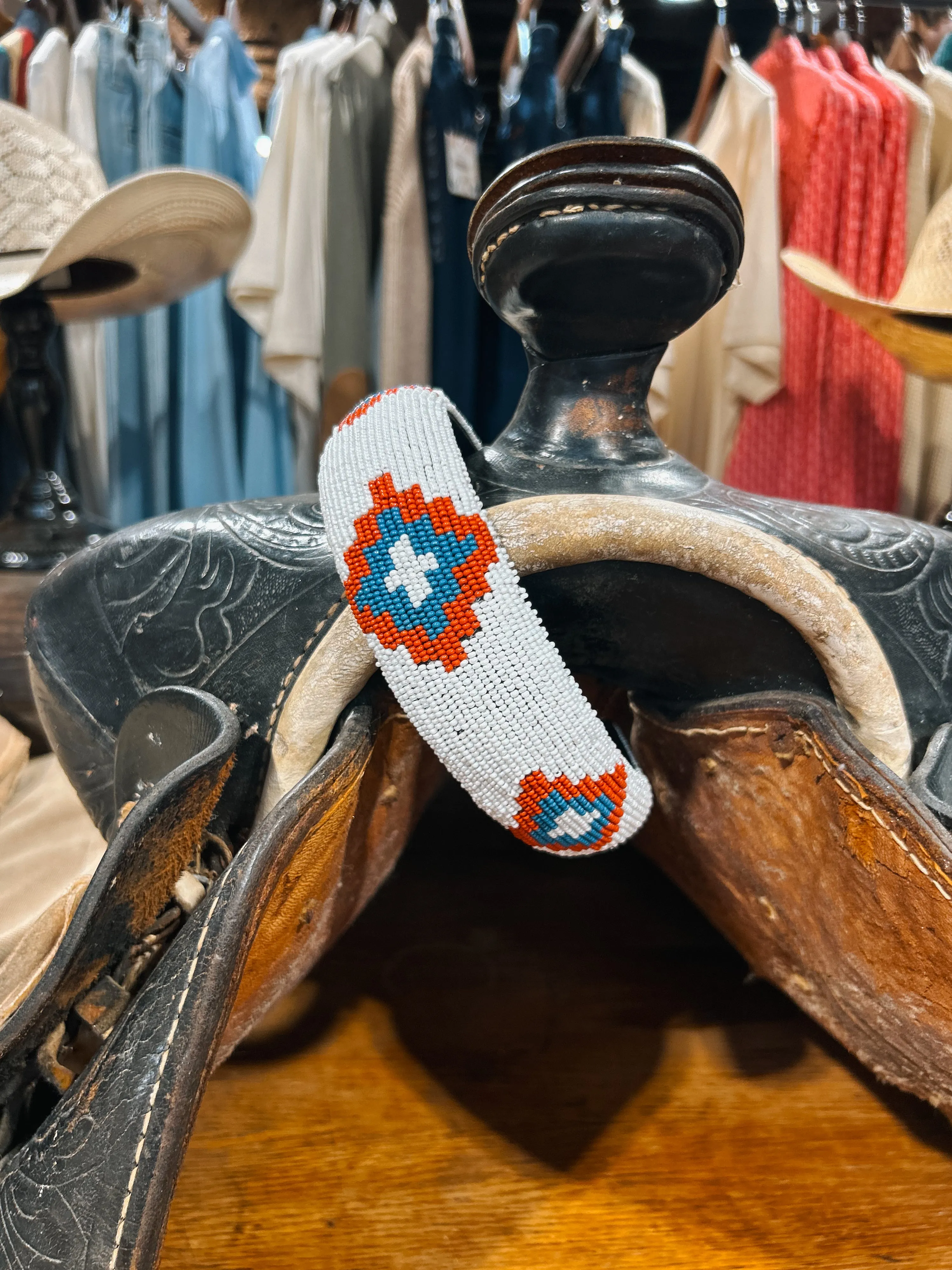 Beaded Aztec Headbands